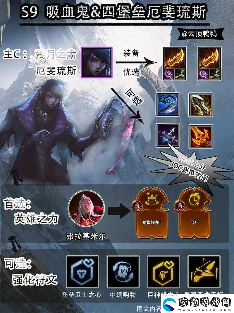 云頂之弈月男厄斐琉斯封神指南！一回合12殺的超強(qiáng)套路公開(kāi)